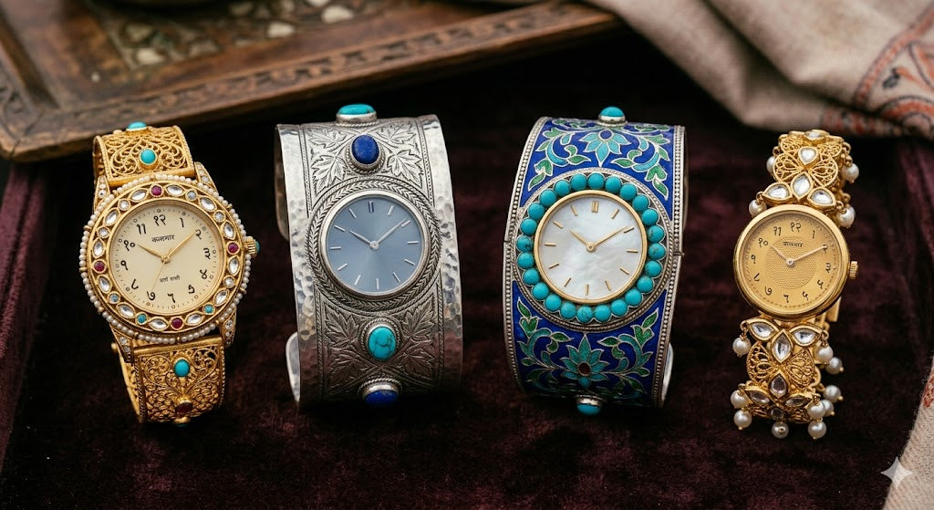 Combo 4 Traditional Jewellery Watches For You