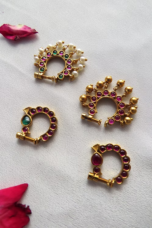 Gold Nosepins - 4 variants