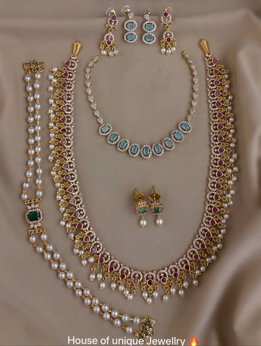 Kempu Pearl Buy 1 Get 1 Necklace Set