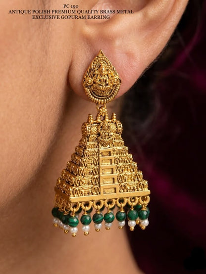 Combo 2 Meenakri Jhumki Set