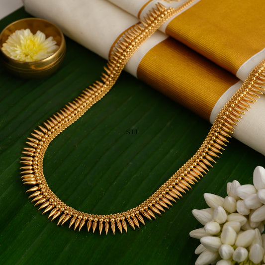 Kerala Style Mulla Mottu One Gram Gold Haram