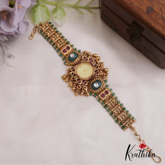 Gorgeous Statement Antique Bracelet Watch