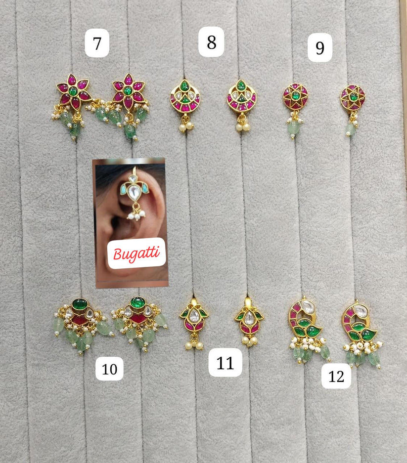 Trending Jadau Kundan Bugadi Earrings