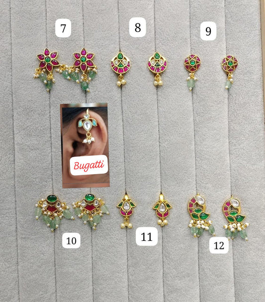 Trending Jadau Kundan Bugadi Earrings
